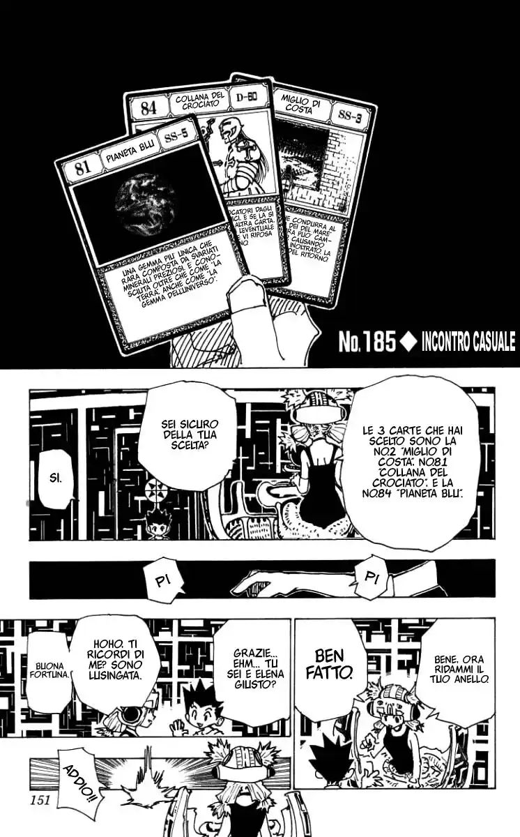 Hunter x Hunter Capitolo 185 page 1