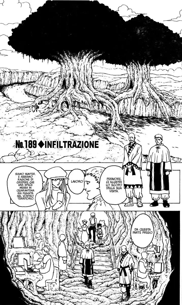 Hunter x Hunter Capitolo 189 page 1