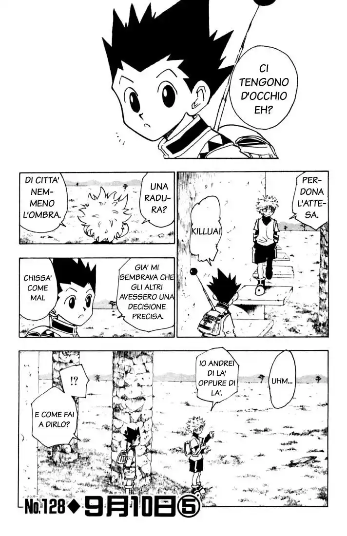 Hunter x Hunter Capitolo 128 page 1