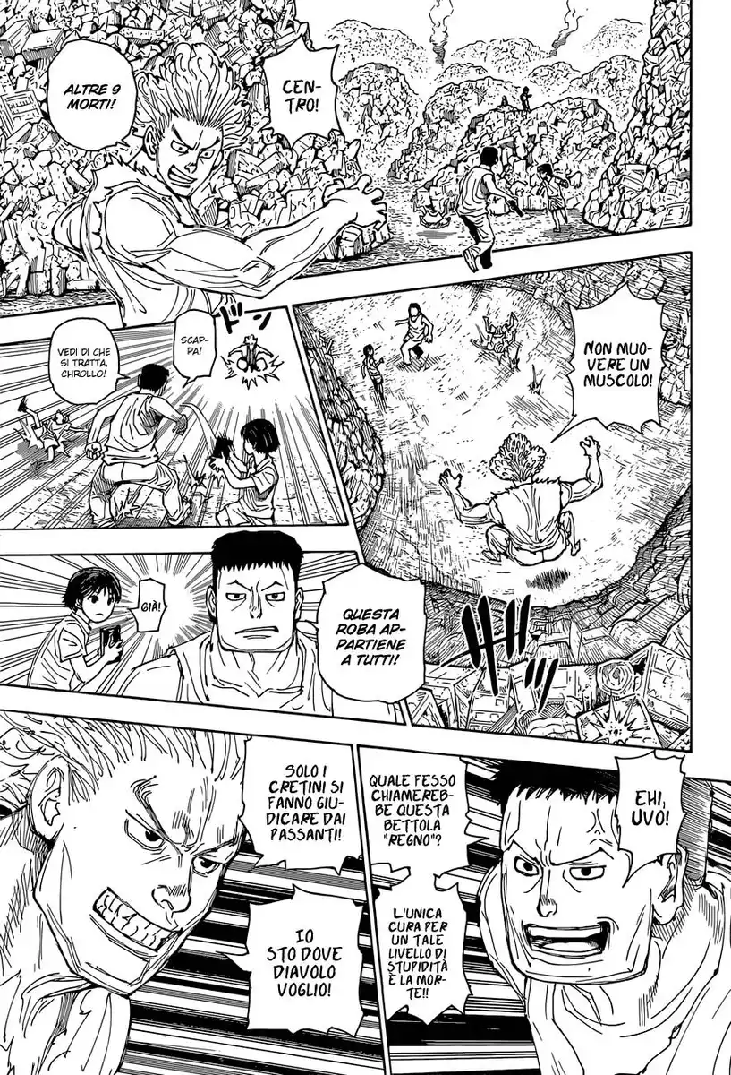 Hunter x Hunter Capitolo 395 page 11