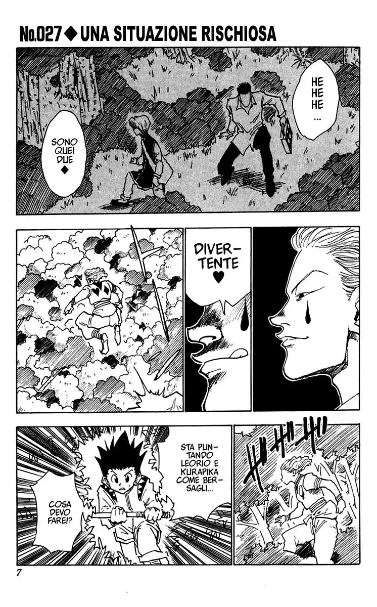 Hunter x Hunter Capitolo 27 page 3