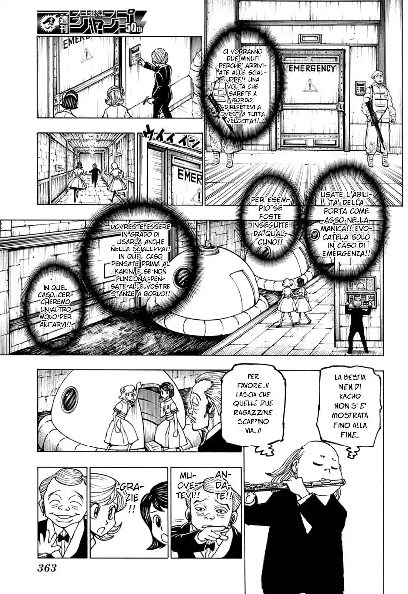 Hunter x Hunter Capitolo 383 page 13