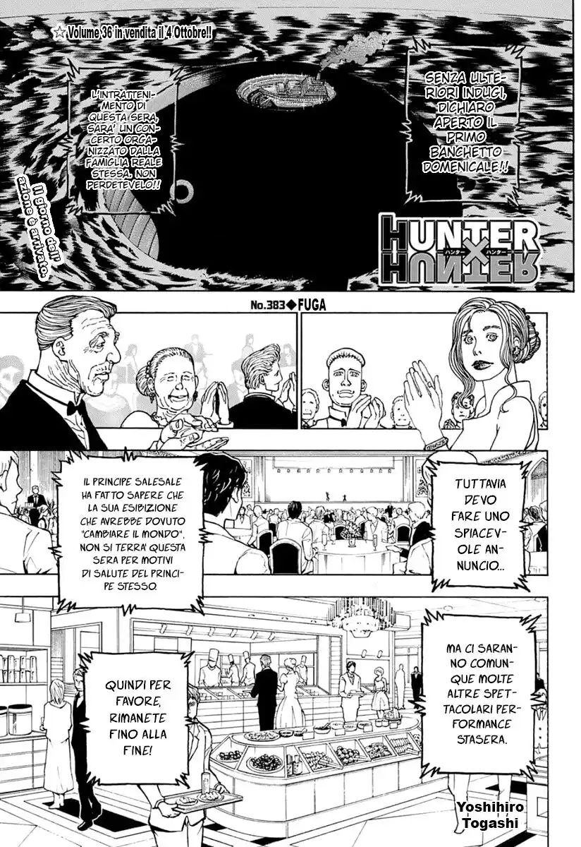 Hunter x Hunter Capitolo 383 page 4