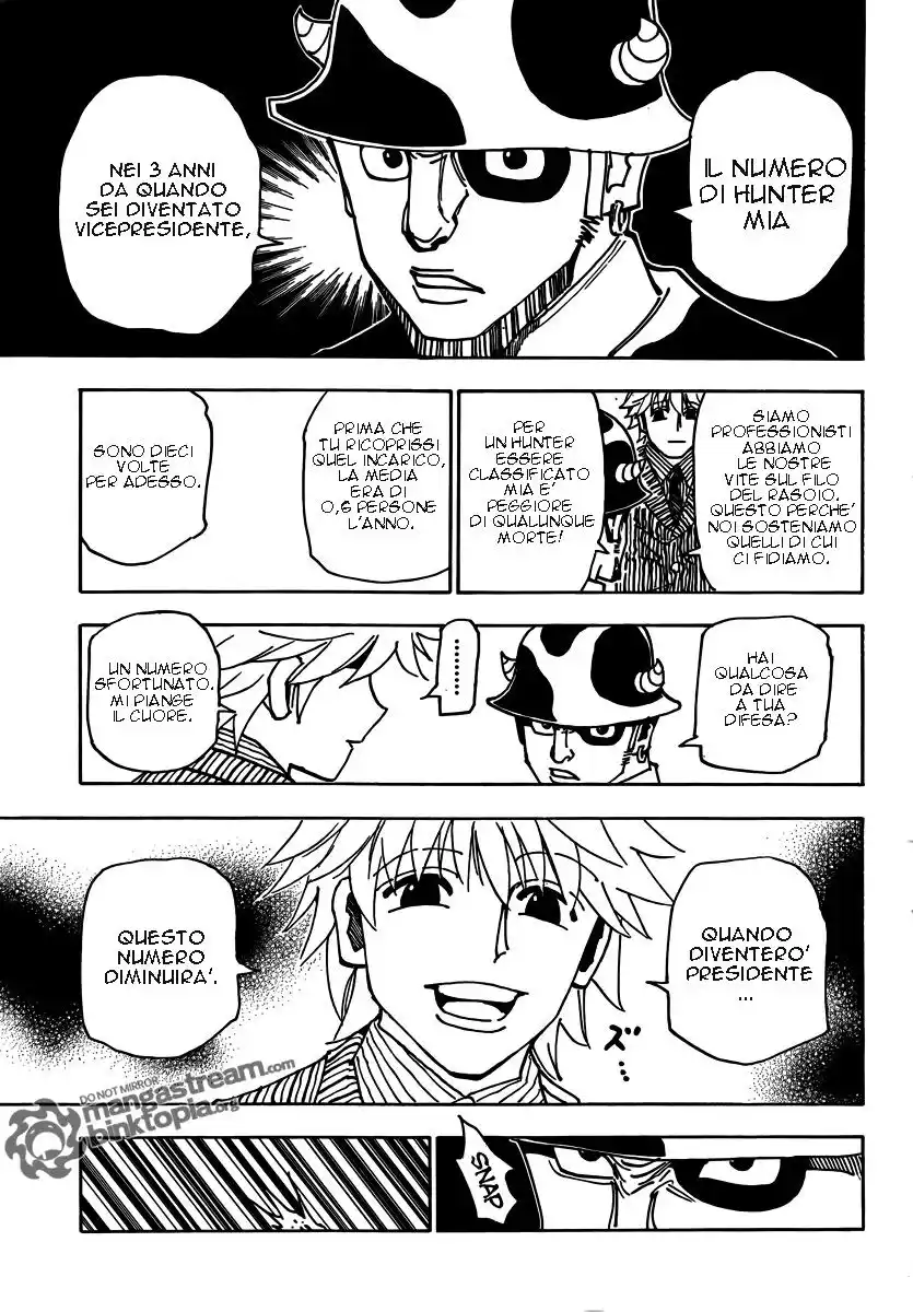 Hunter x Hunter Capitolo 319 page 12