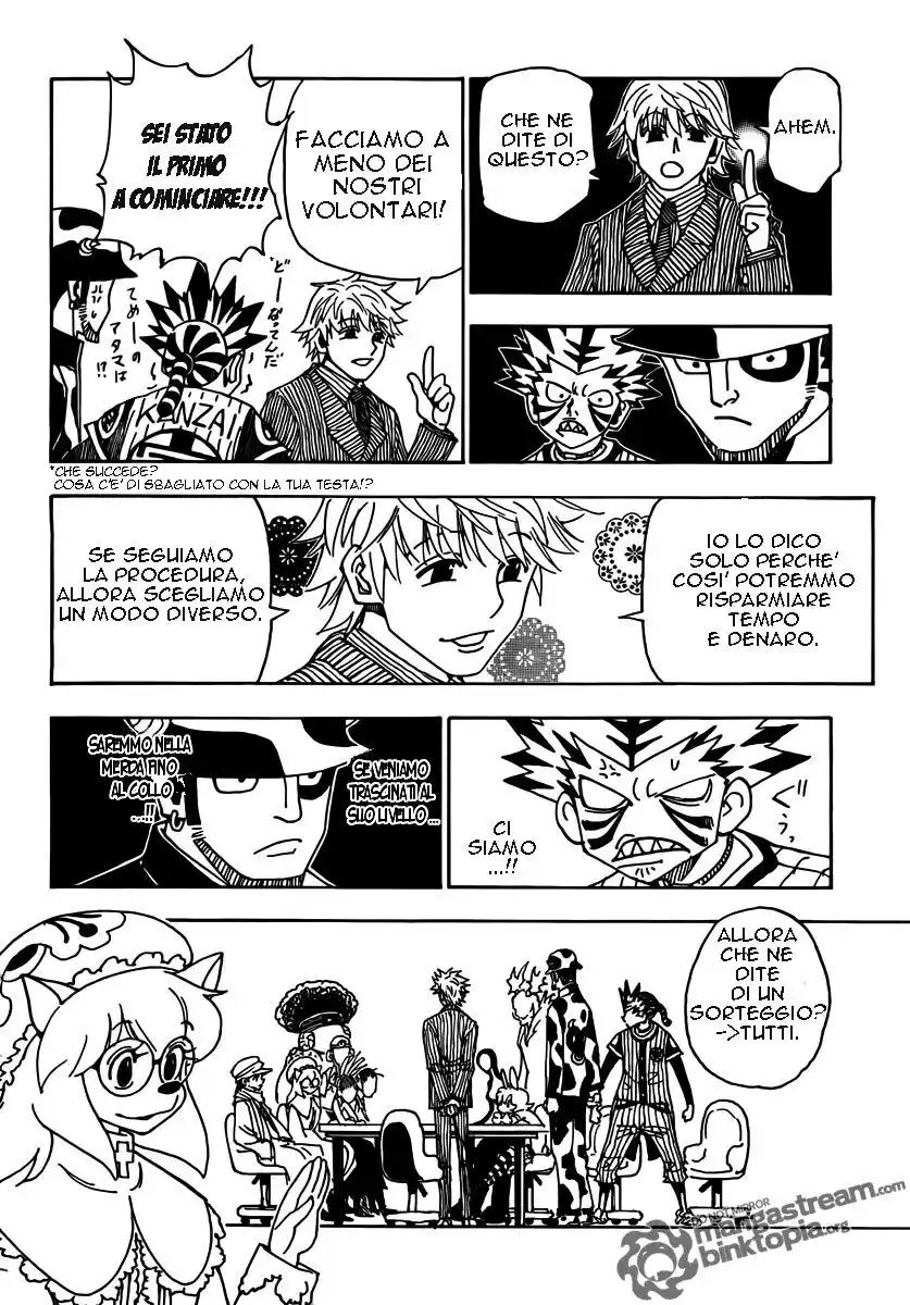 Hunter x Hunter Capitolo 319 page 15