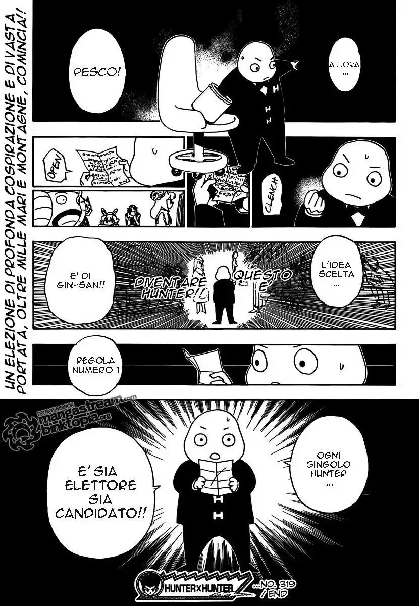 Hunter x Hunter Capitolo 319 page 18