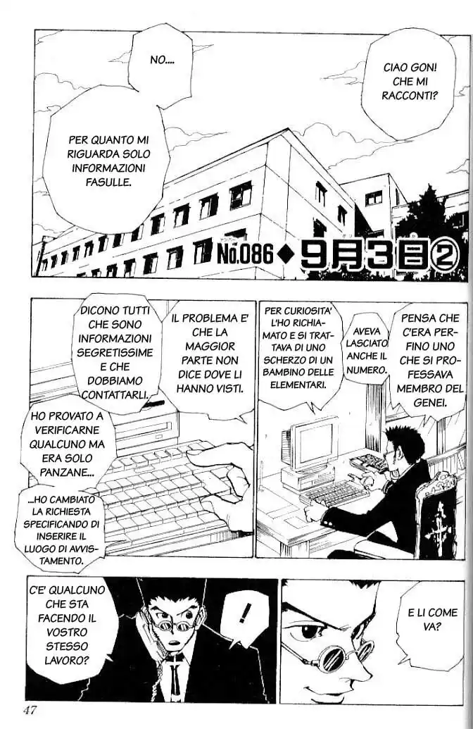 Hunter x Hunter Capitolo 86 page 1