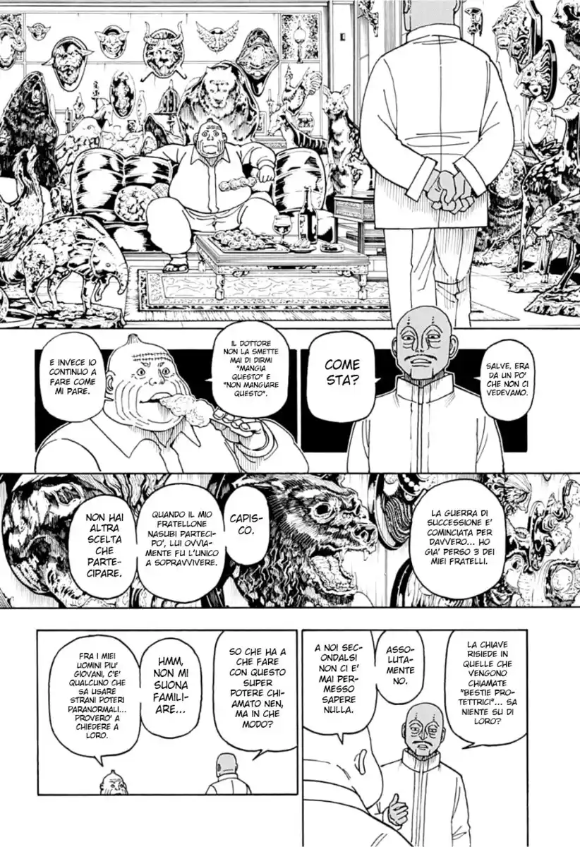 Hunter x Hunter Capitolo 390 page 7