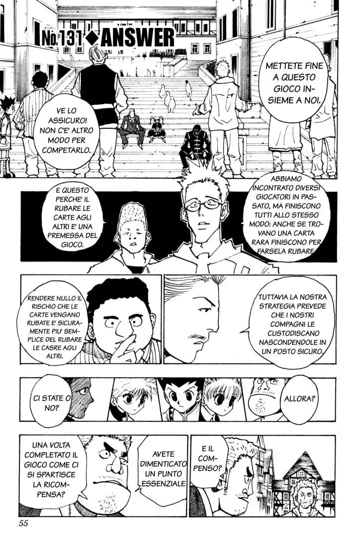 Hunter x Hunter Capitolo 131 page 1