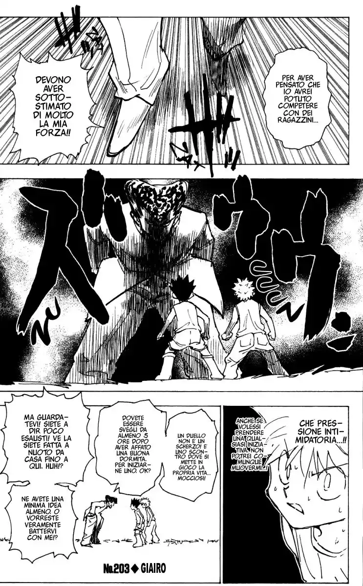 Hunter x Hunter Capitolo 203 page 1