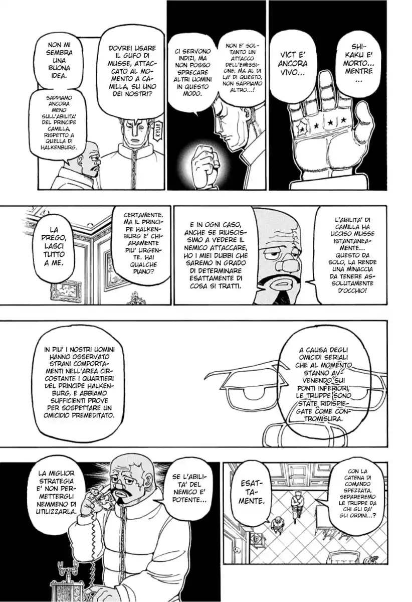 Hunter x Hunter Capitolo 389 page 10