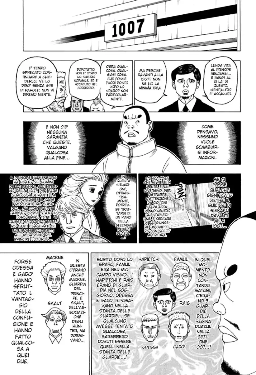 Hunter x Hunter Capitolo 389 page 14