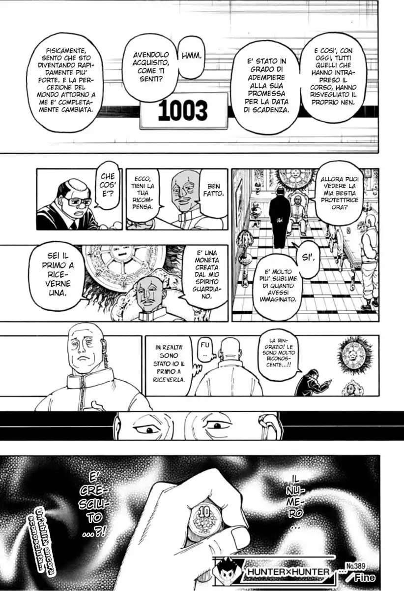 Hunter x Hunter Capitolo 389 page 22