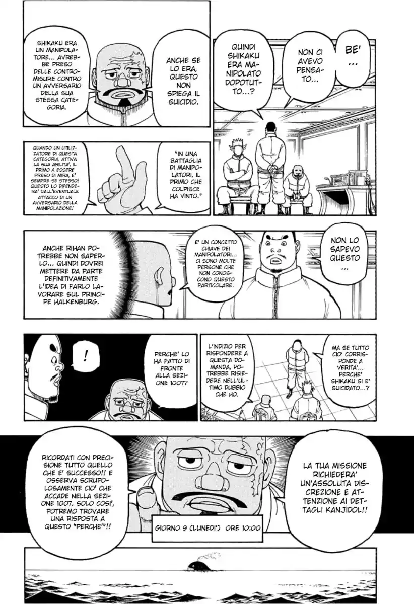 Hunter x Hunter Capitolo 389 page 7