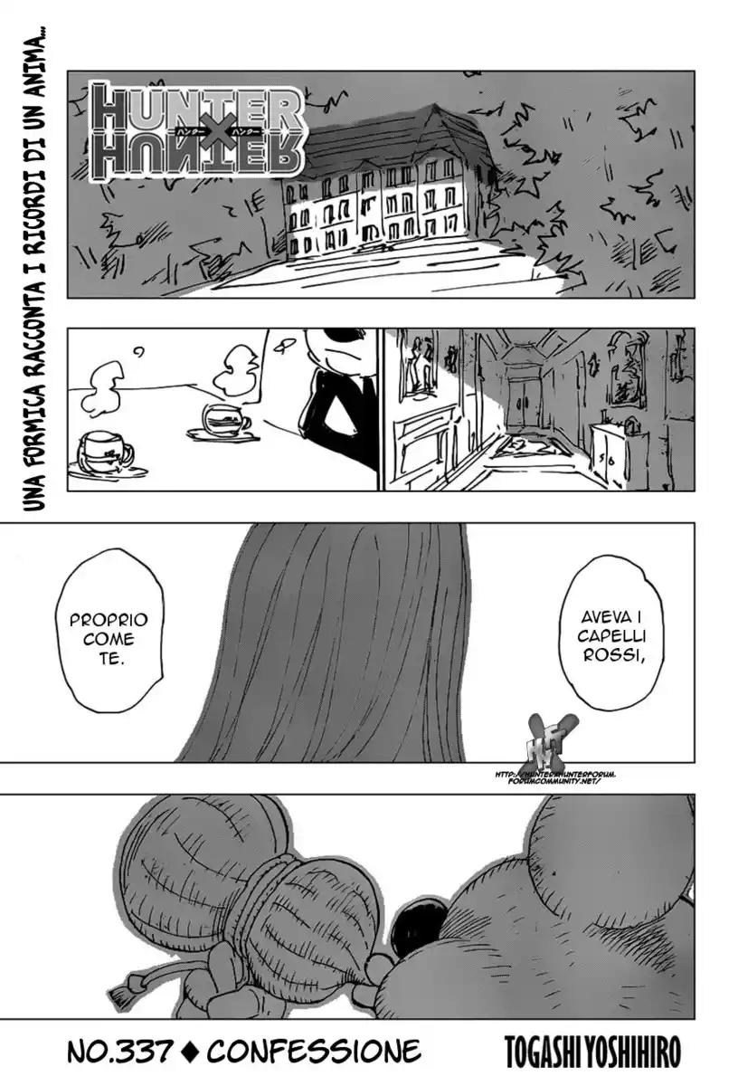 Hunter x Hunter Capitolo 337 page 2