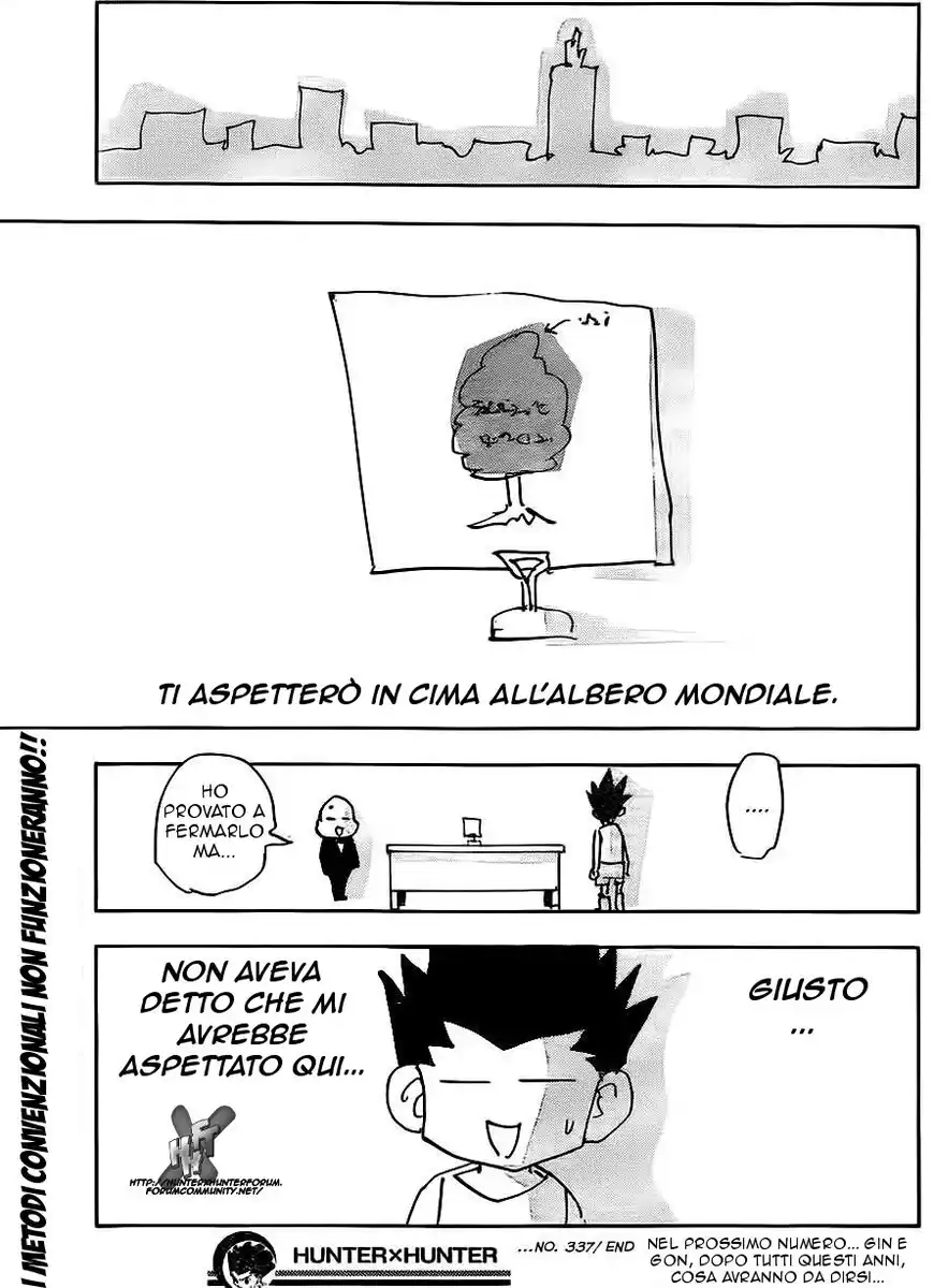 Hunter x Hunter Capitolo 337 page 20