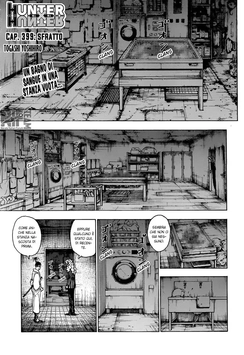 Hunter x Hunter Capitolo 399 page 1