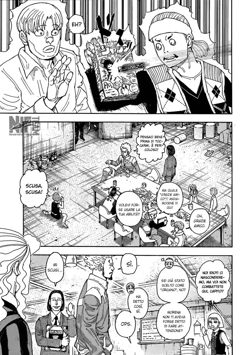 Hunter x Hunter Capitolo 399 page 10