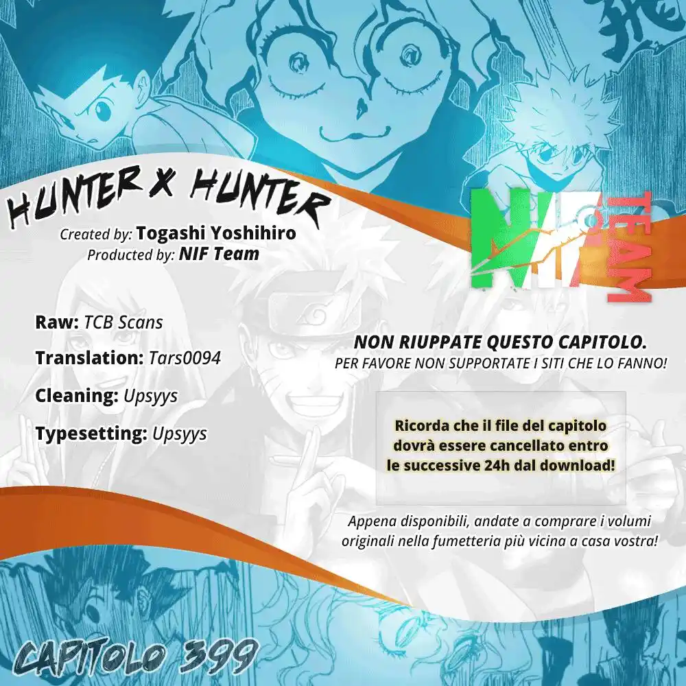 Hunter x Hunter Capitolo 399 page 2