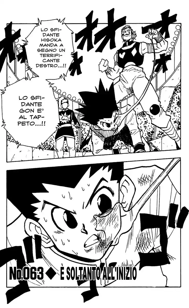 Hunter x Hunter Capitolo 63 page 1