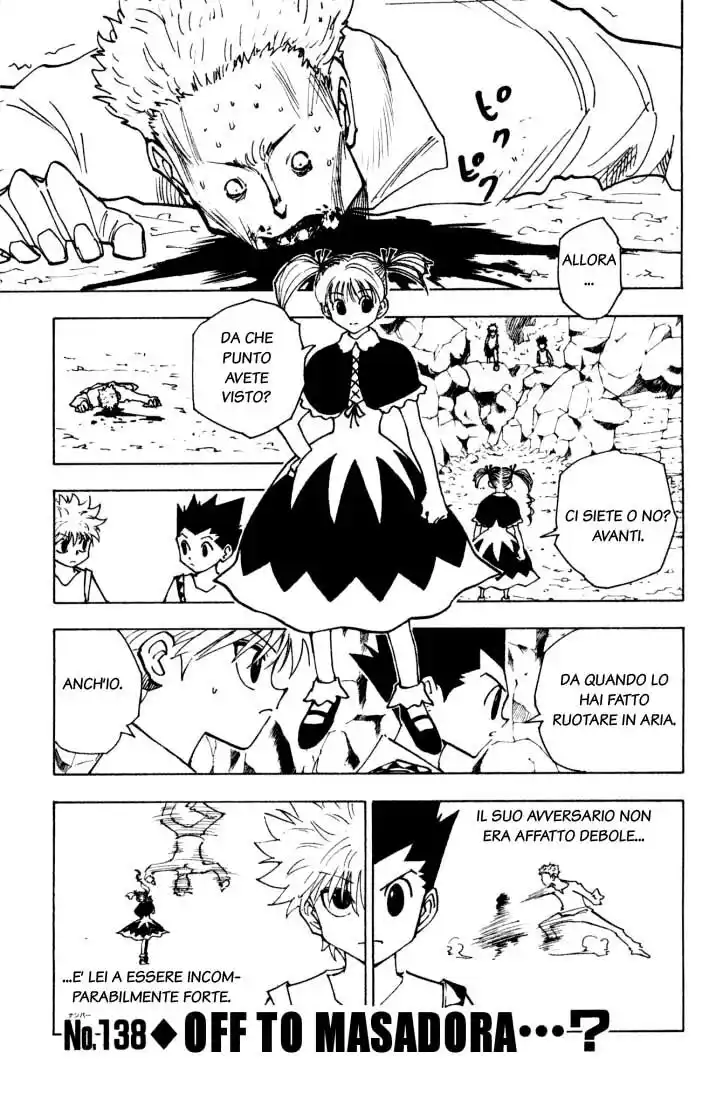 Hunter x Hunter Capitolo 138 page 1