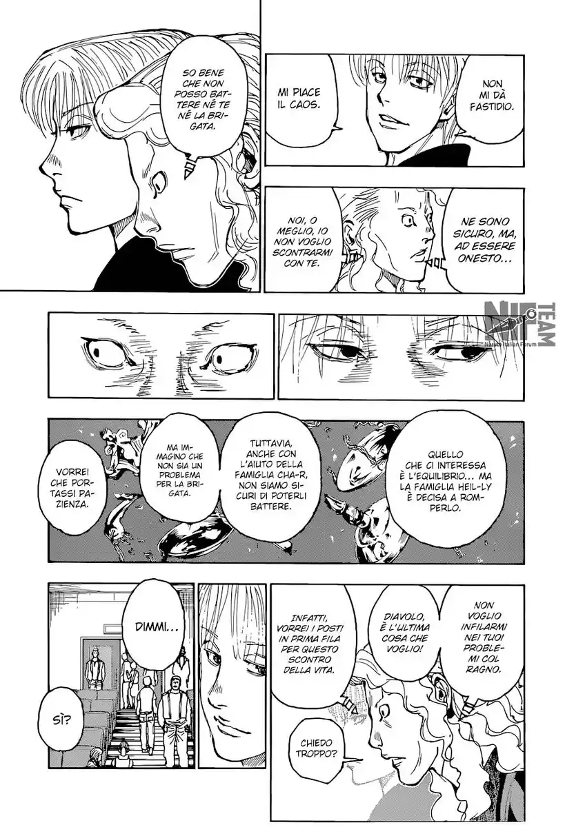 Hunter x Hunter Capitolo 393 page 12