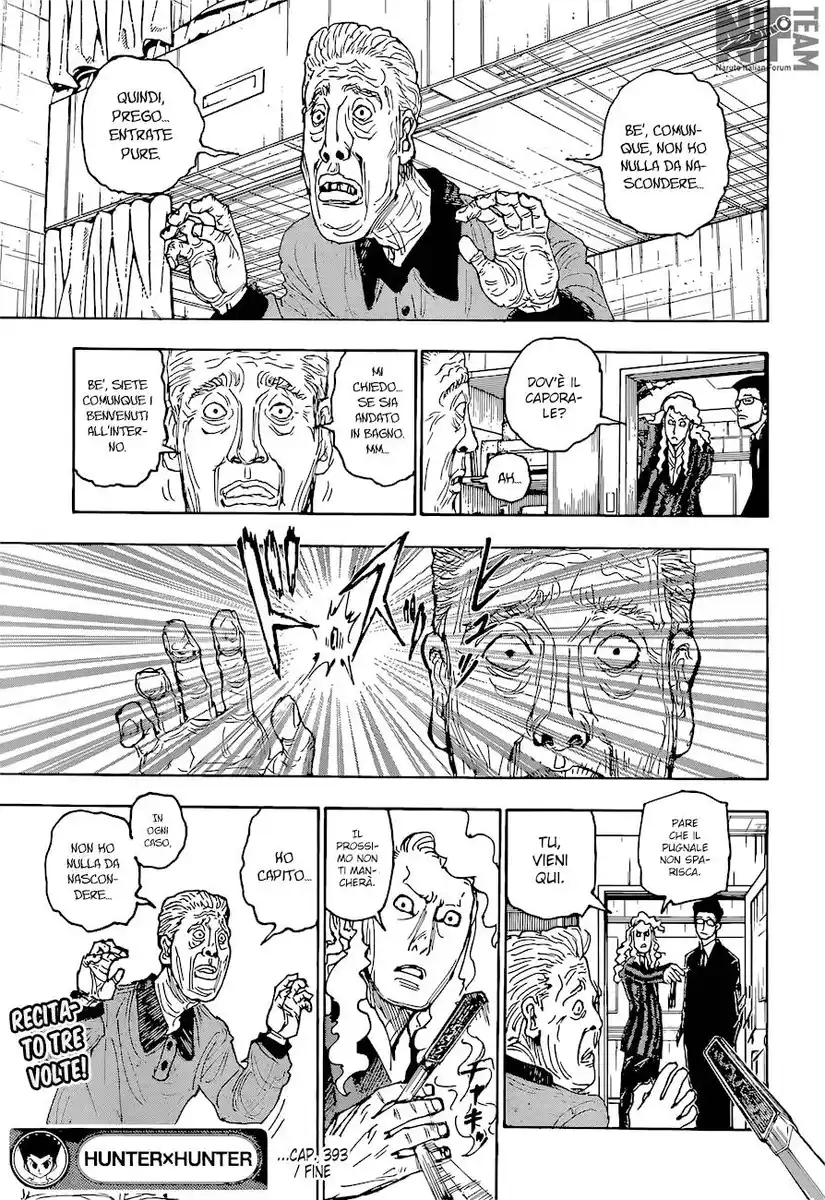 Hunter x Hunter Capitolo 393 page 20