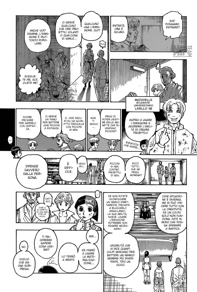 Hunter x Hunter Capitolo 393 page 8