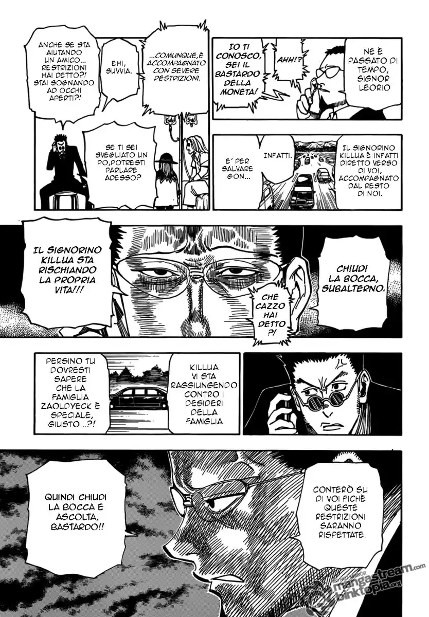 Hunter x Hunter Capitolo 325 page 4