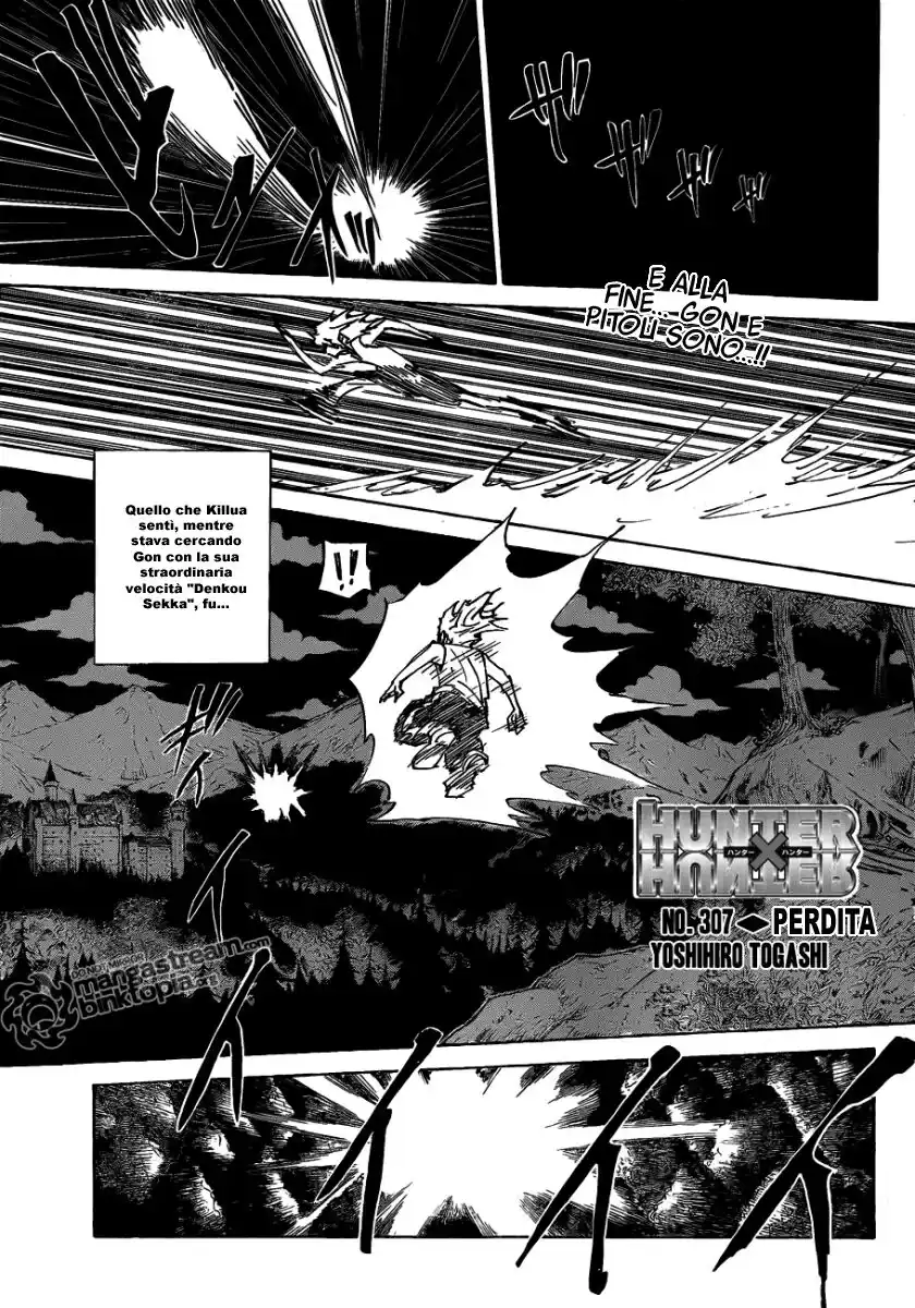 Hunter x Hunter Capitolo 307 page 1