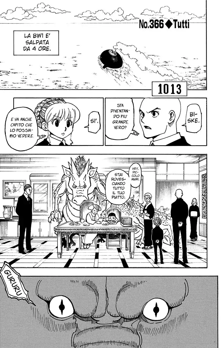 Hunter x Hunter Capitolo 366 page 1