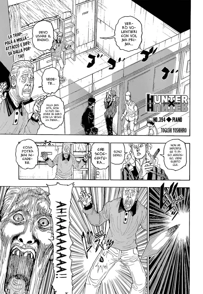 Hunter x Hunter Capitolo 394 page 2