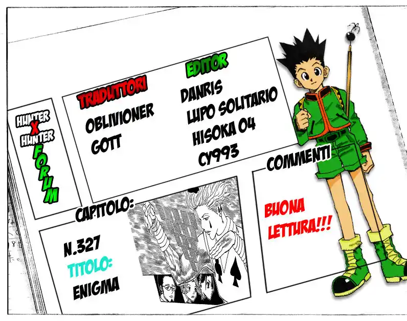 Hunter x Hunter Capitolo 327 page 1