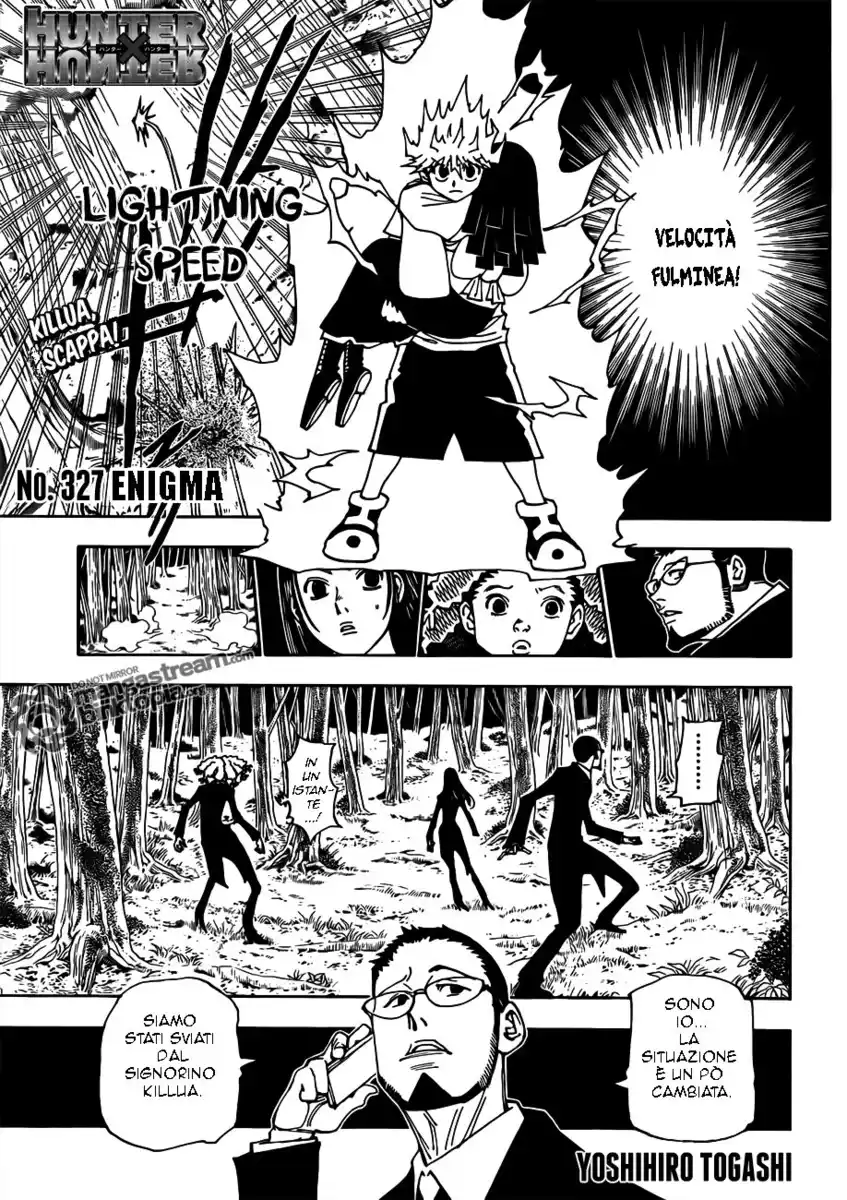 Hunter x Hunter Capitolo 327 page 2