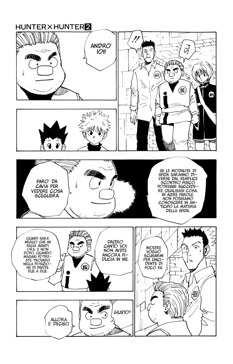 Hunter x Hunter Capitolo 16 page 14