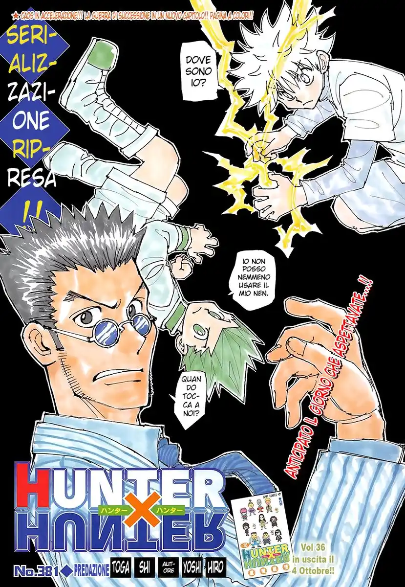 Hunter x Hunter Capitolo 381 page 4