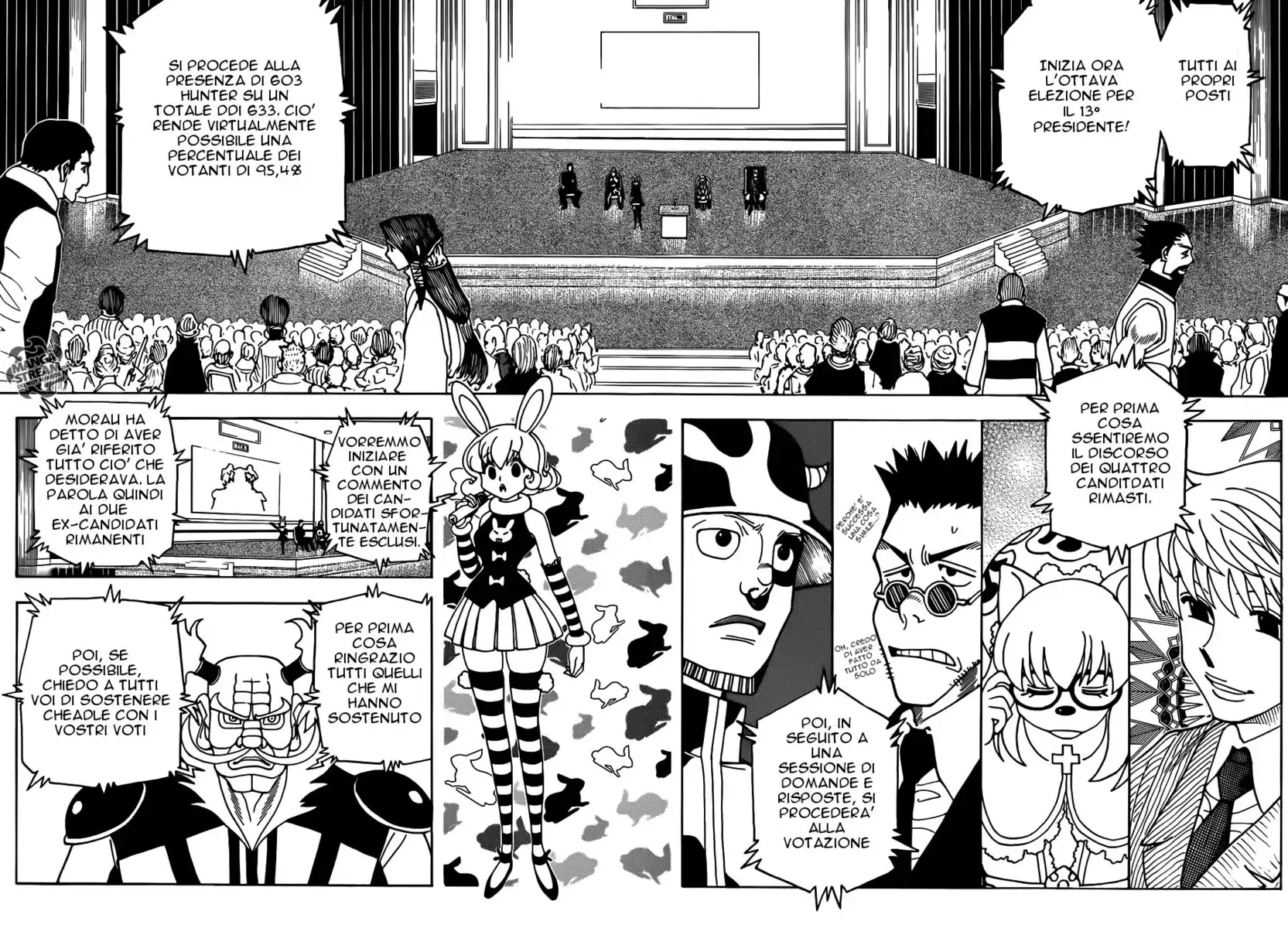 Hunter x Hunter Capitolo 331 page 13