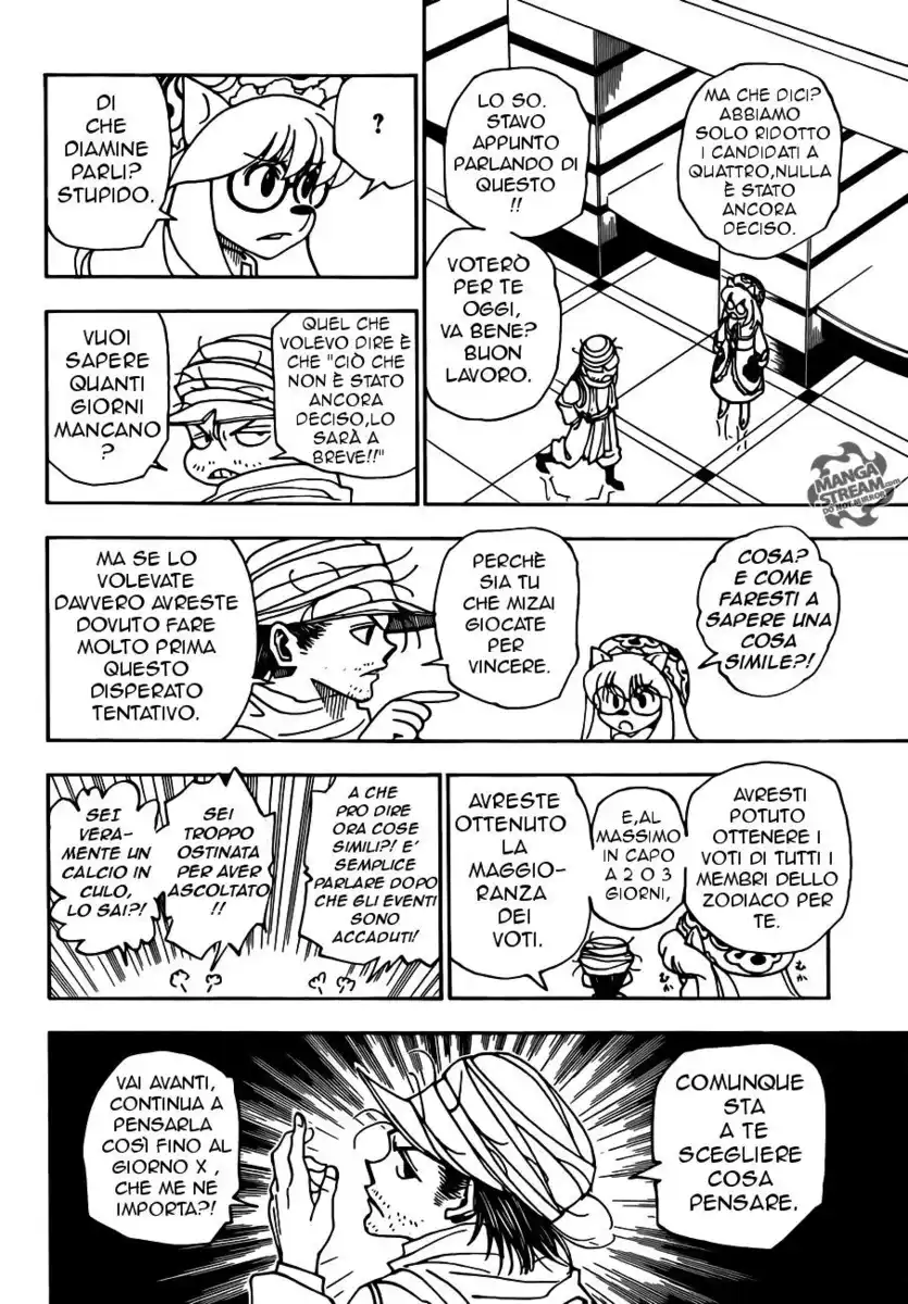 Hunter x Hunter Capitolo 331 page 4