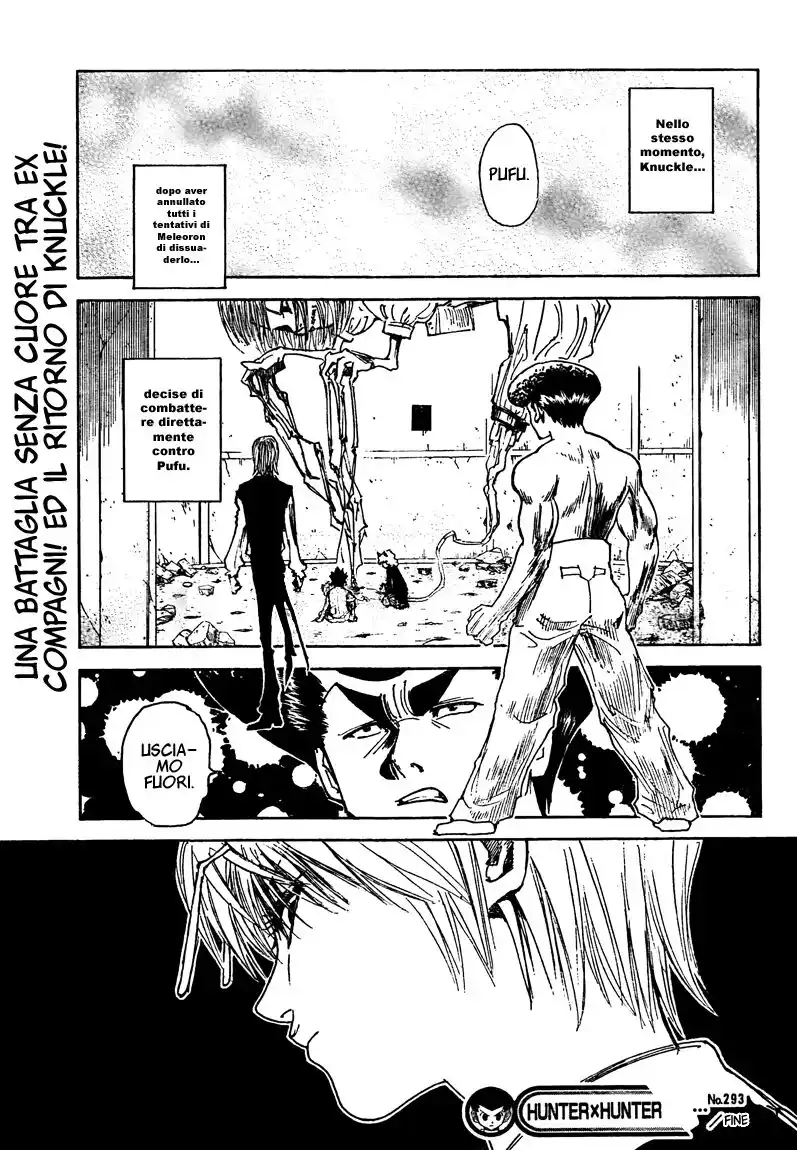 Hunter x Hunter Capitolo 293 page 19