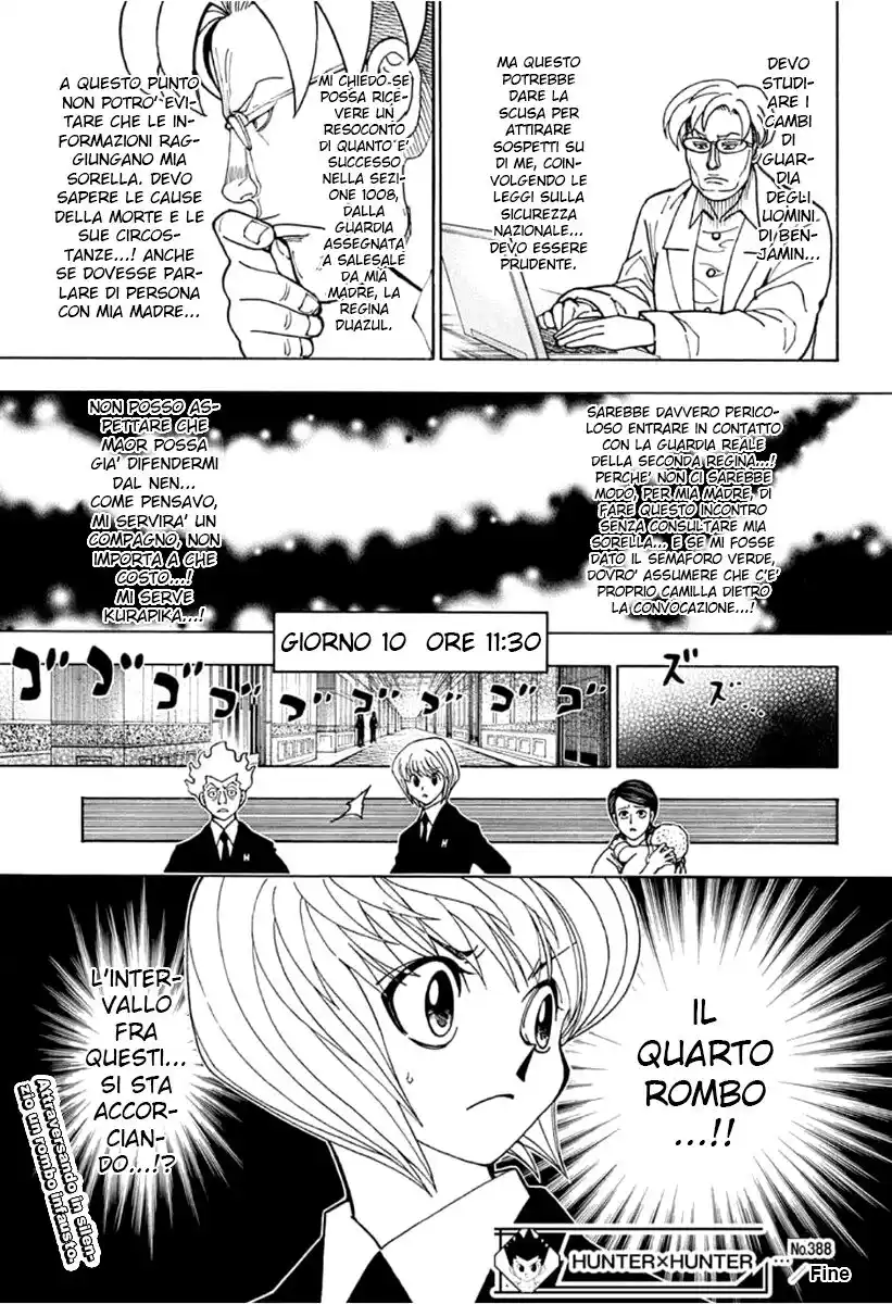 Hunter x Hunter Capitolo 388 page 22