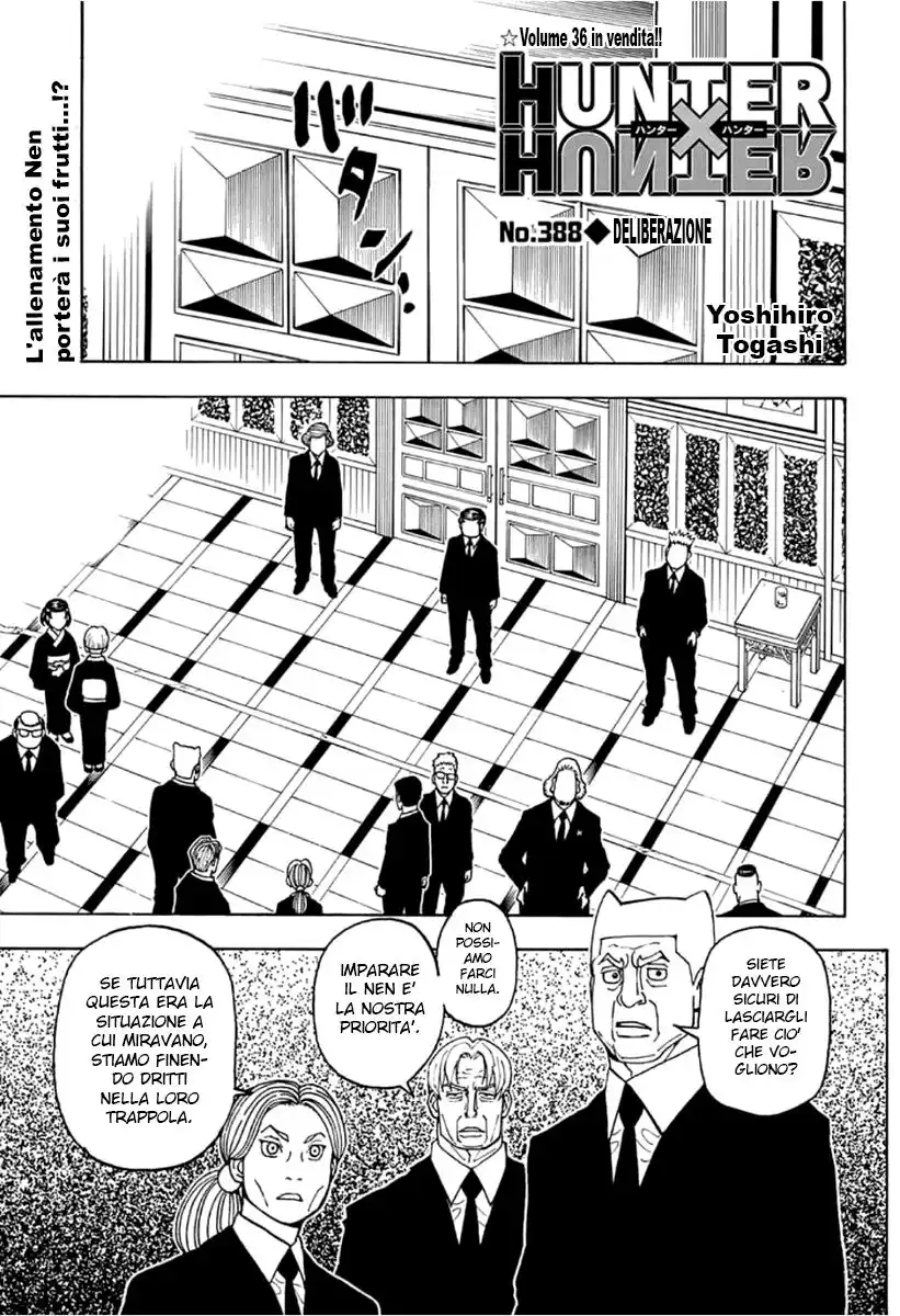 Hunter x Hunter Capitolo 388 page 4