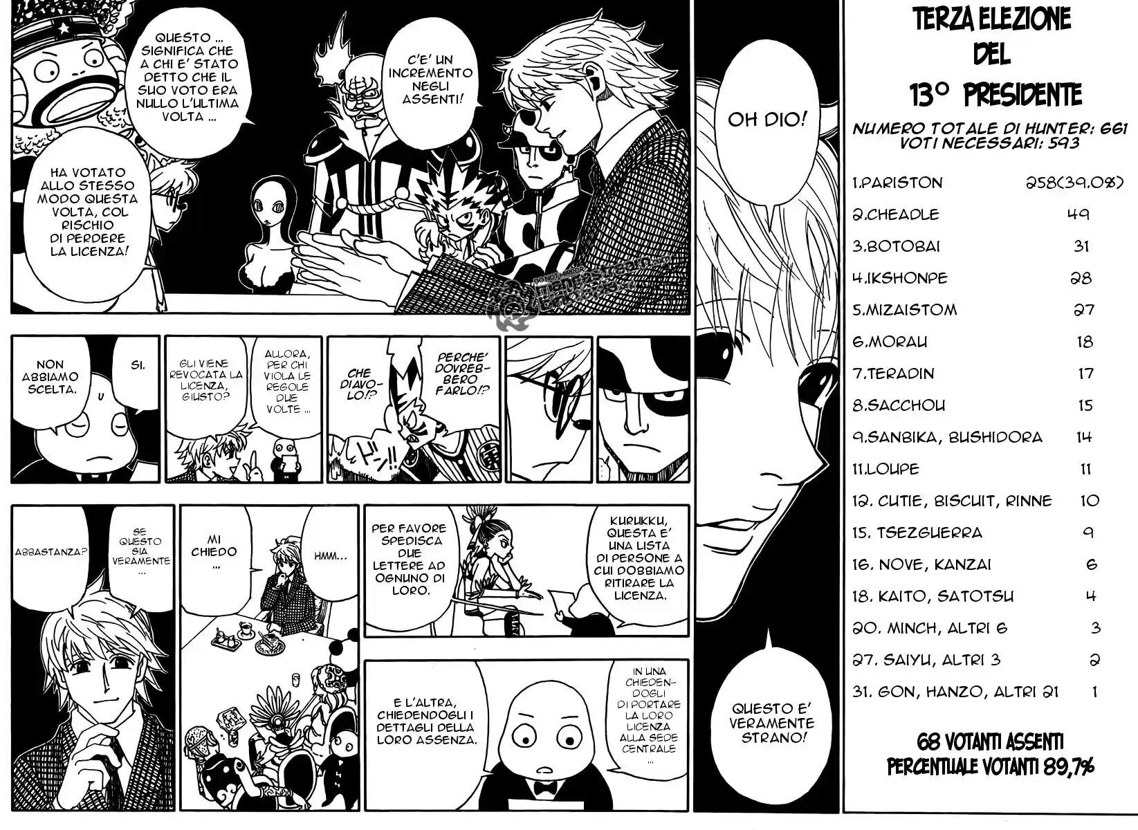 Hunter x Hunter Capitolo 323 page 15