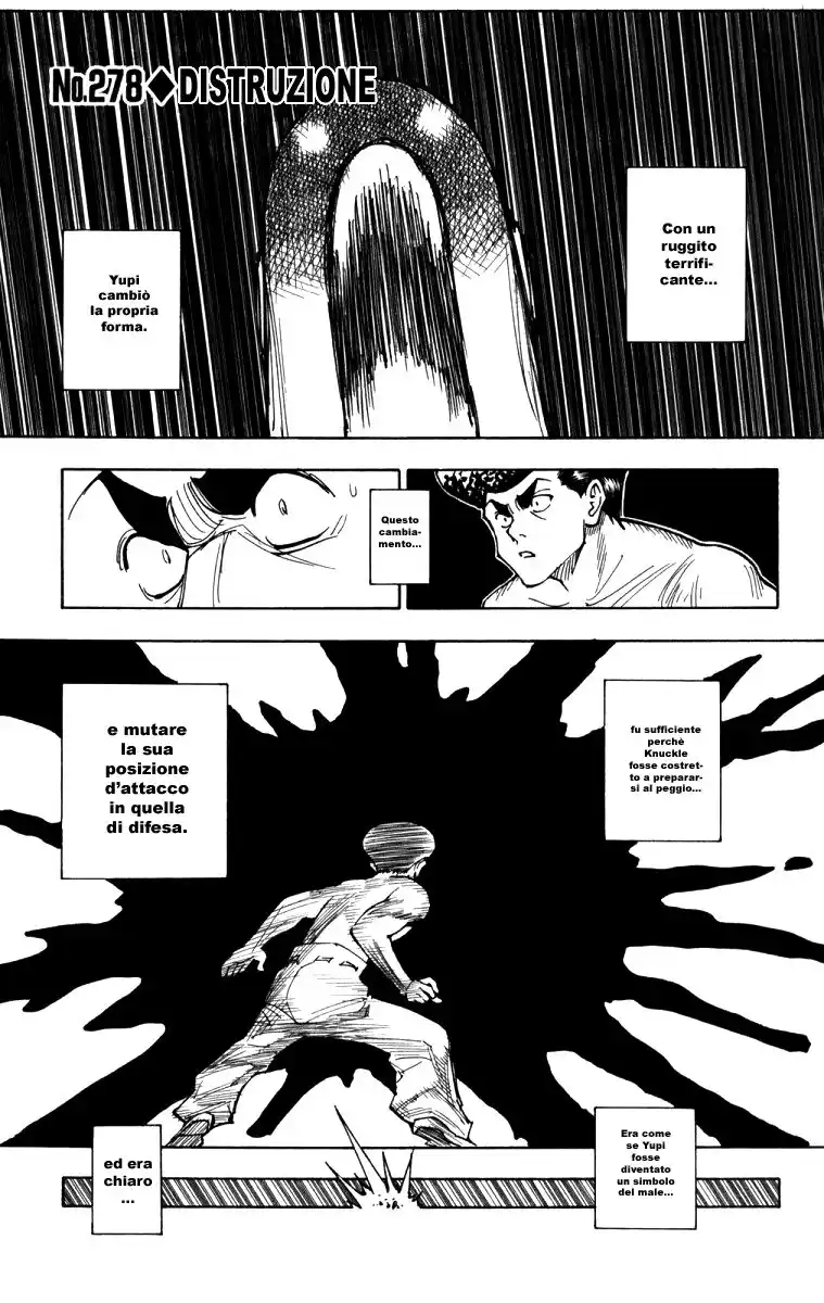 Hunter x Hunter Capitolo 278 page 3