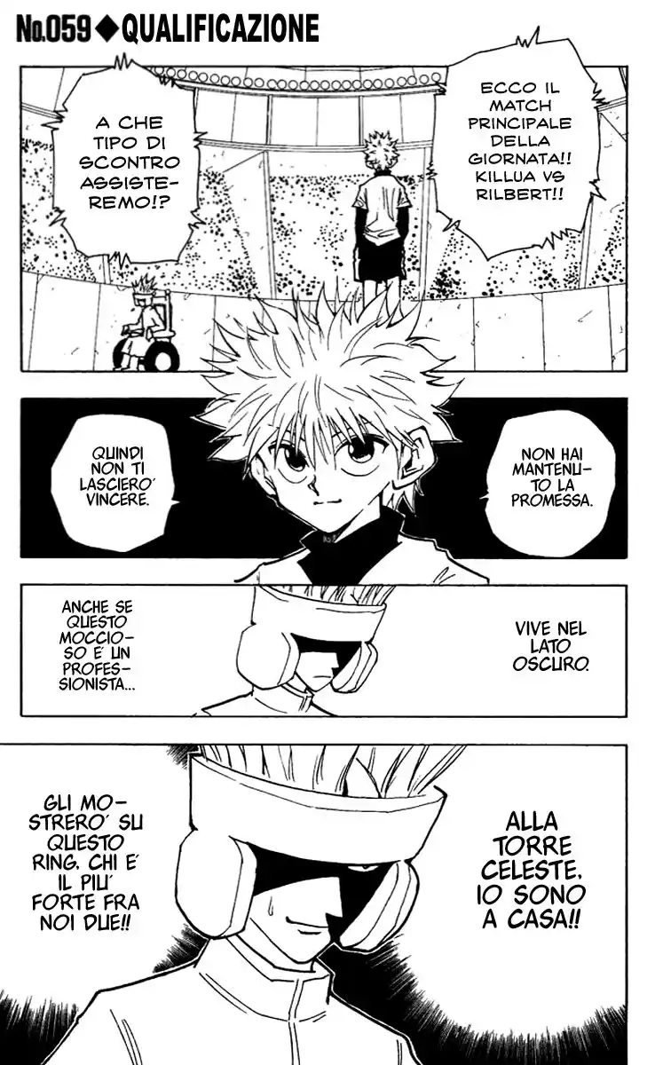 Hunter x Hunter Capitolo 59 page 1