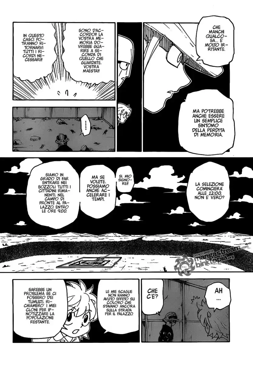 Hunter x Hunter Capitolo 308 page 4