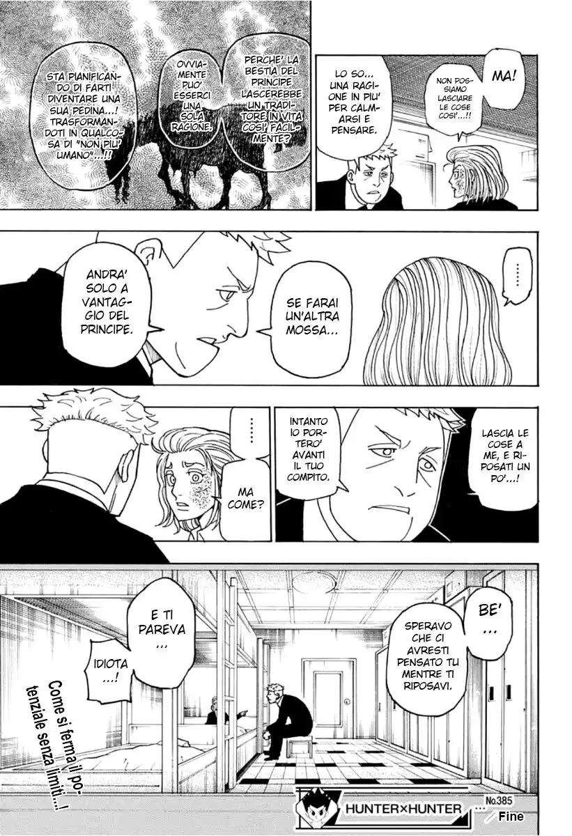 Hunter x Hunter Capitolo 385 page 22