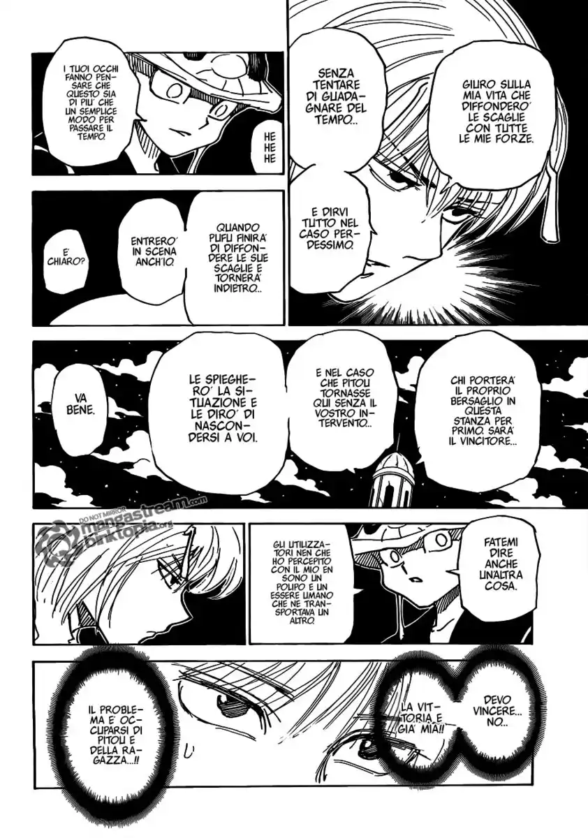 Hunter x Hunter Capitolo 309 page 9