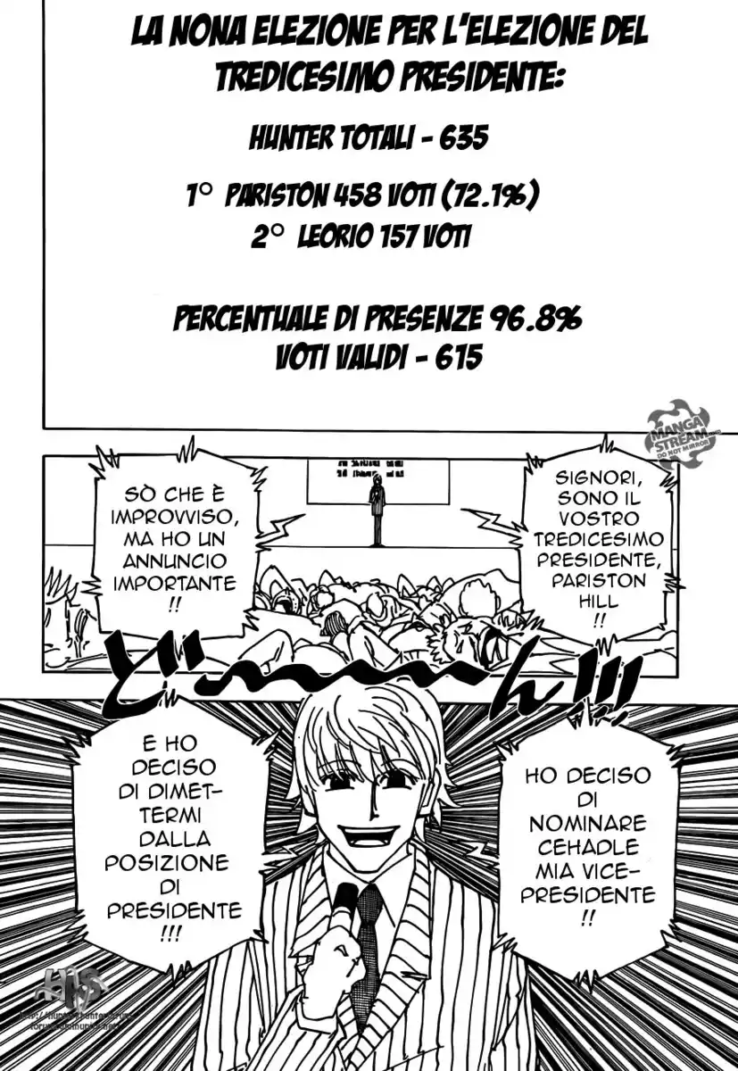 Hunter x Hunter Capitolo 335 page 15