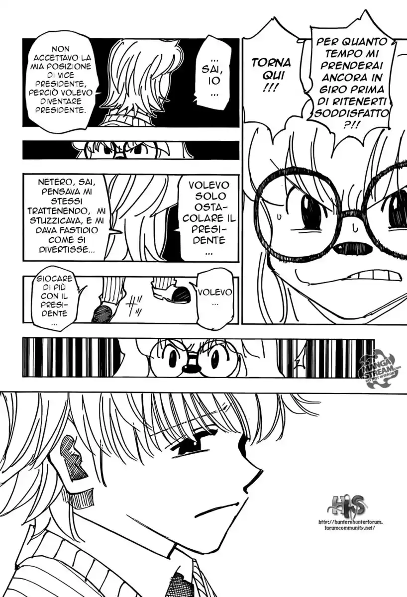 Hunter x Hunter Capitolo 335 page 17