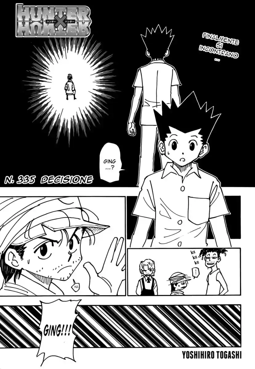 Hunter x Hunter Capitolo 335 page 2